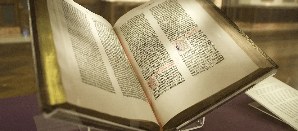 Gutenberg Biblia
